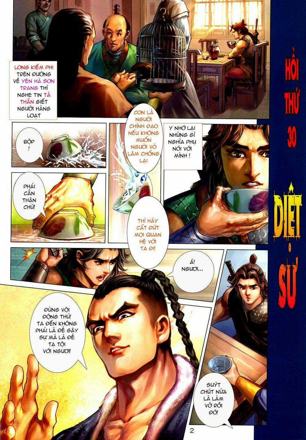 Thần Chưởng Long Kiếm Phi Chapter 30 trang 2