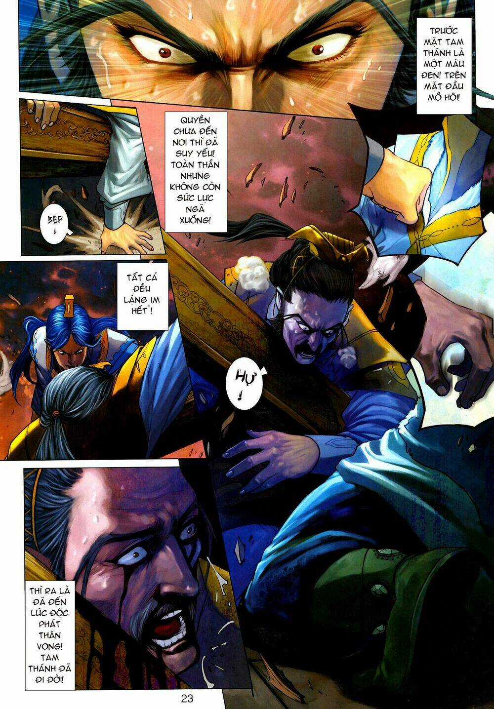 Thần Chưởng Long Kiếm Phi Chapter 30 trang 23