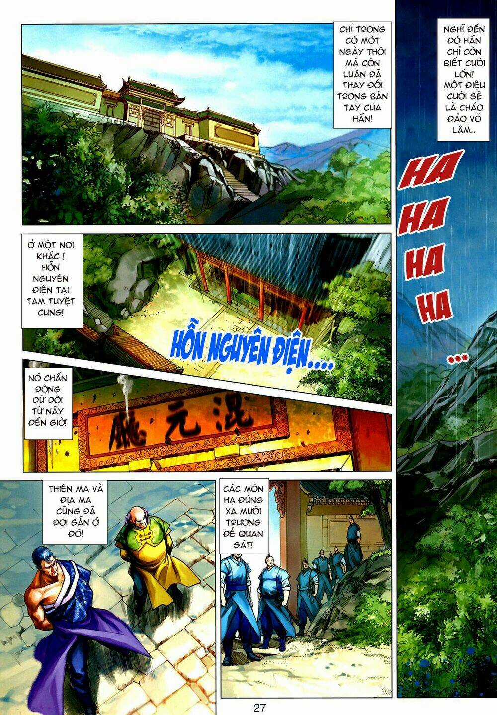 Thần Chưởng Long Kiếm Phi Chapter 30 trang 27