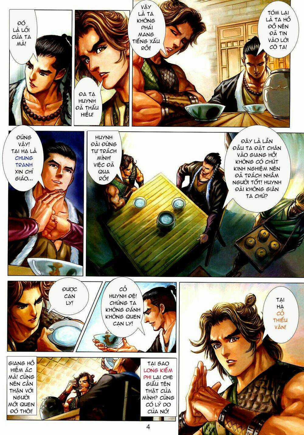 Thần Chưởng Long Kiếm Phi Chapter 30 trang 4