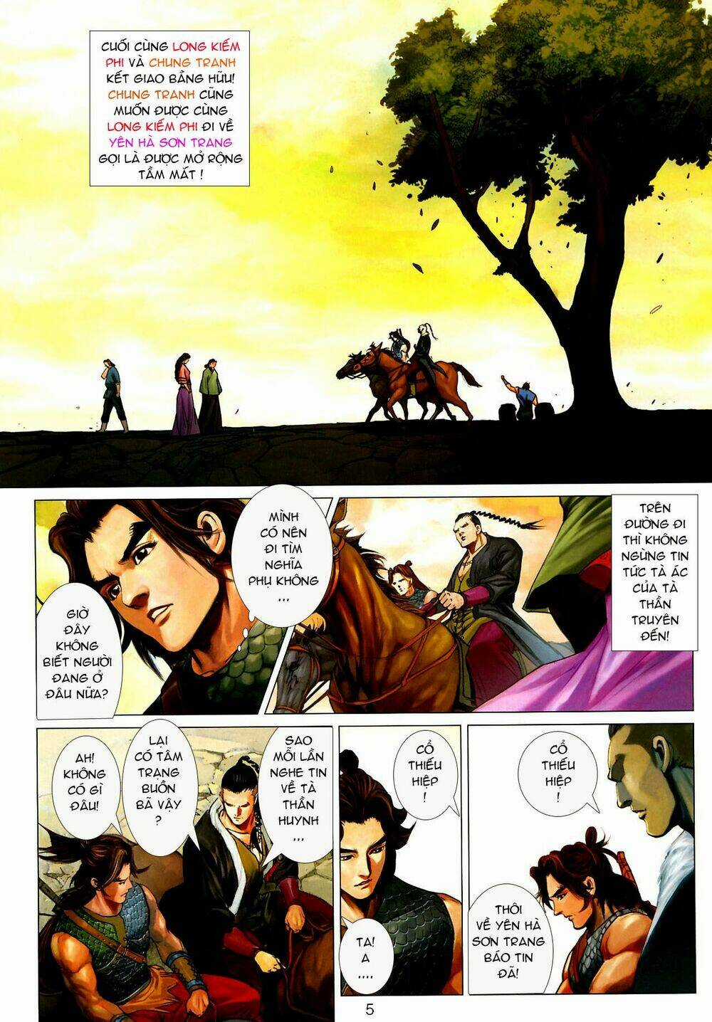 Thần Chưởng Long Kiếm Phi Chapter 30 trang 5