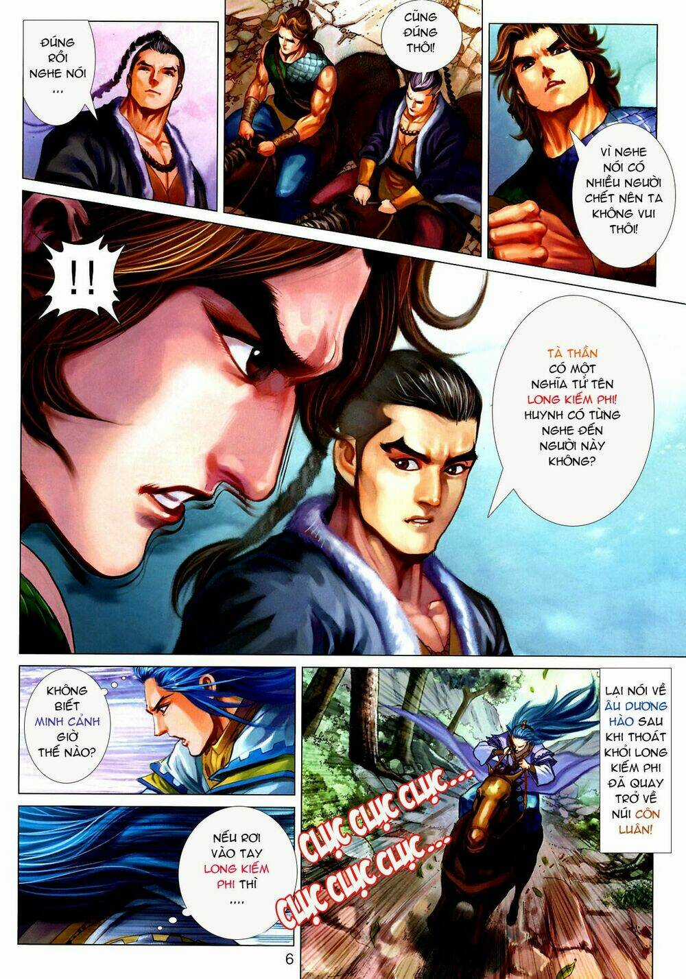 Thần Chưởng Long Kiếm Phi Chapter 30 trang 6