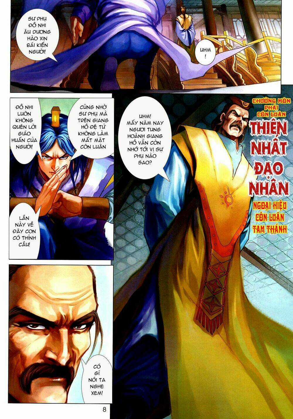 Thần Chưởng Long Kiếm Phi Chapter 30 trang 8