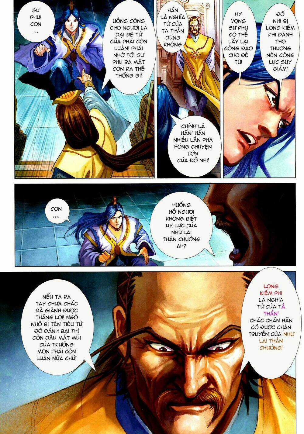 Thần Chưởng Long Kiếm Phi Chapter 30 trang 9