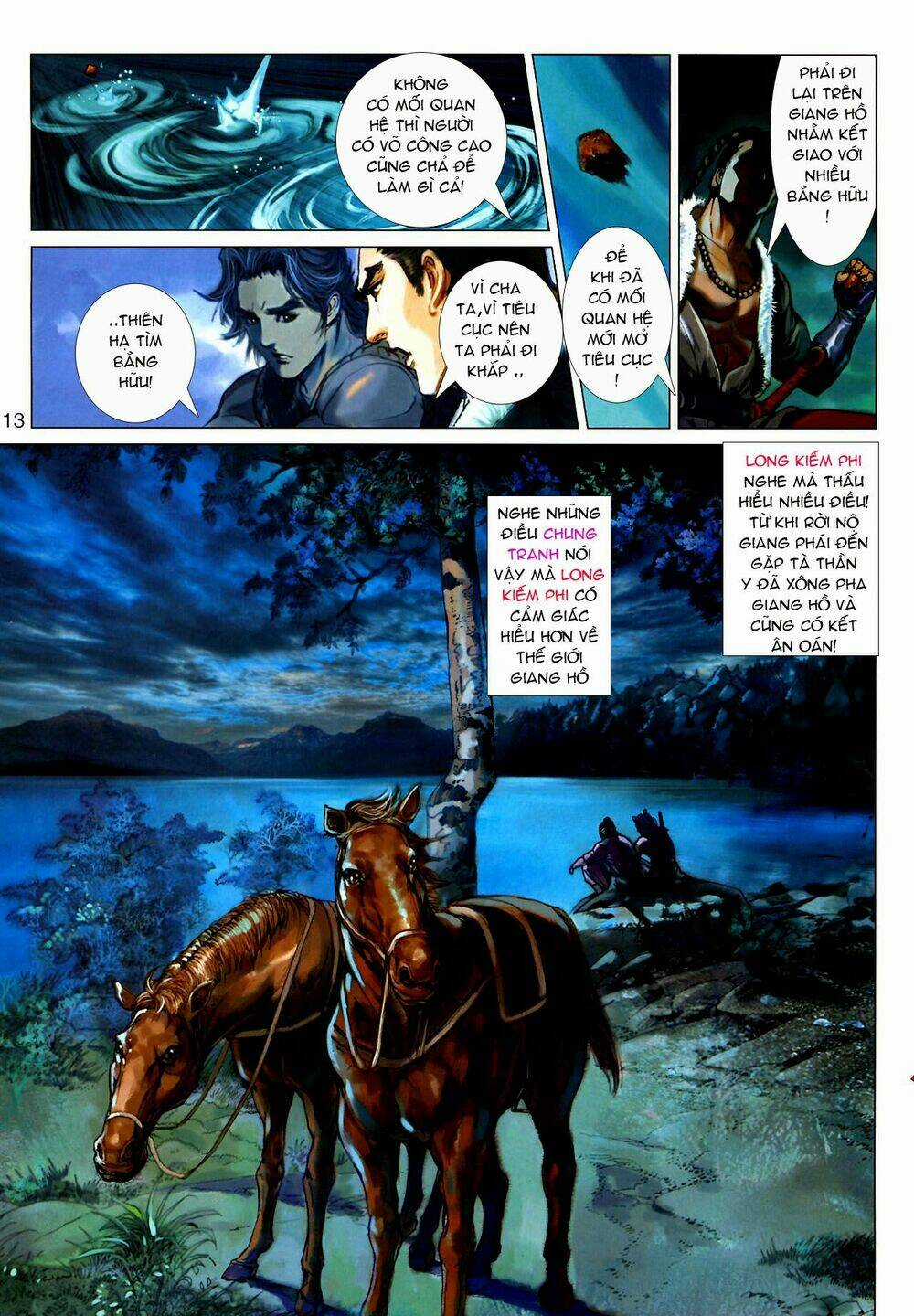 Thần Chưởng Long Kiếm Phi Chapter 31 trang 13