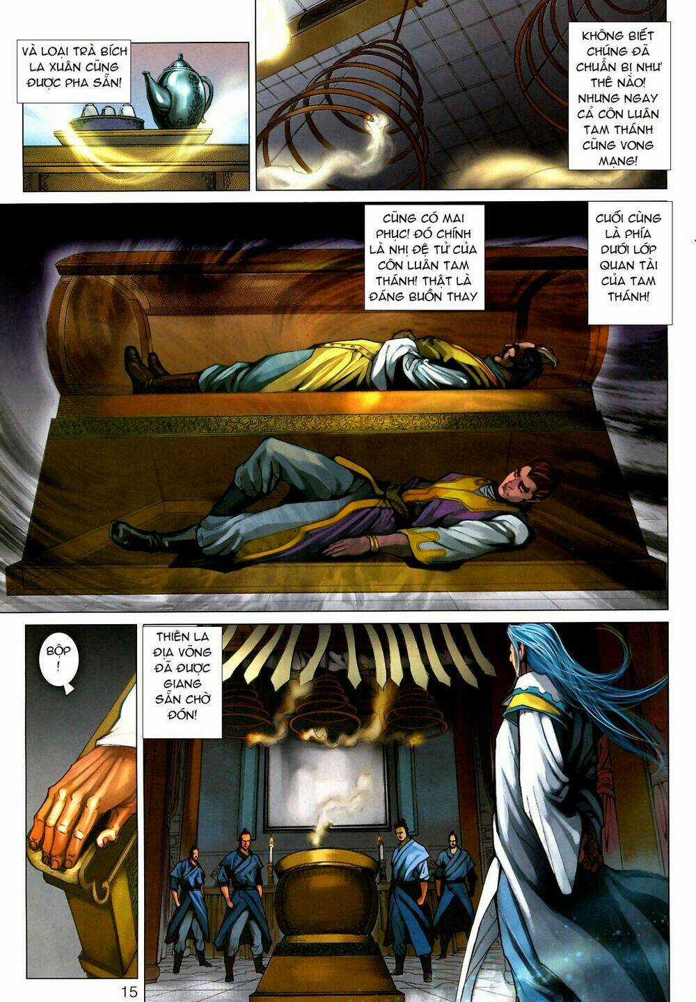 Thần Chưởng Long Kiếm Phi Chapter 31 trang 15