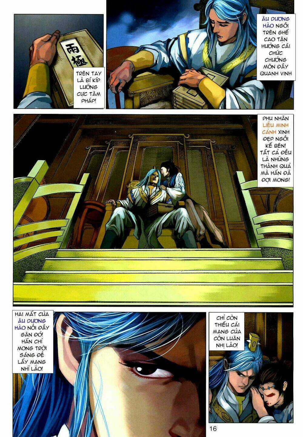 Thần Chưởng Long Kiếm Phi Chapter 31 trang 16
