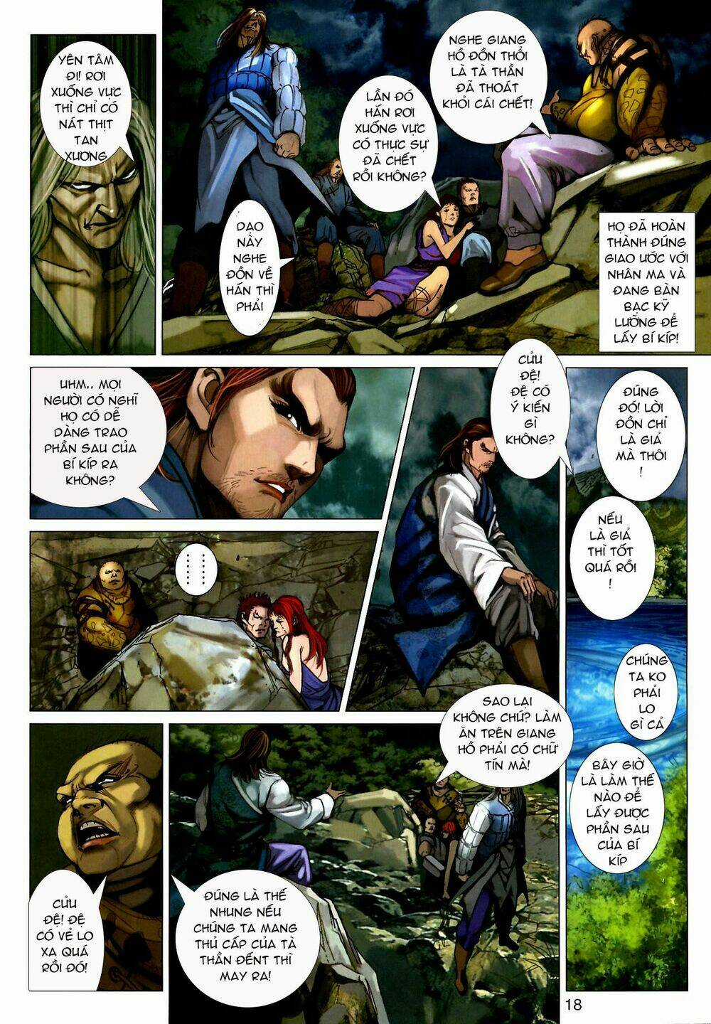 Thần Chưởng Long Kiếm Phi Chapter 31 trang 18