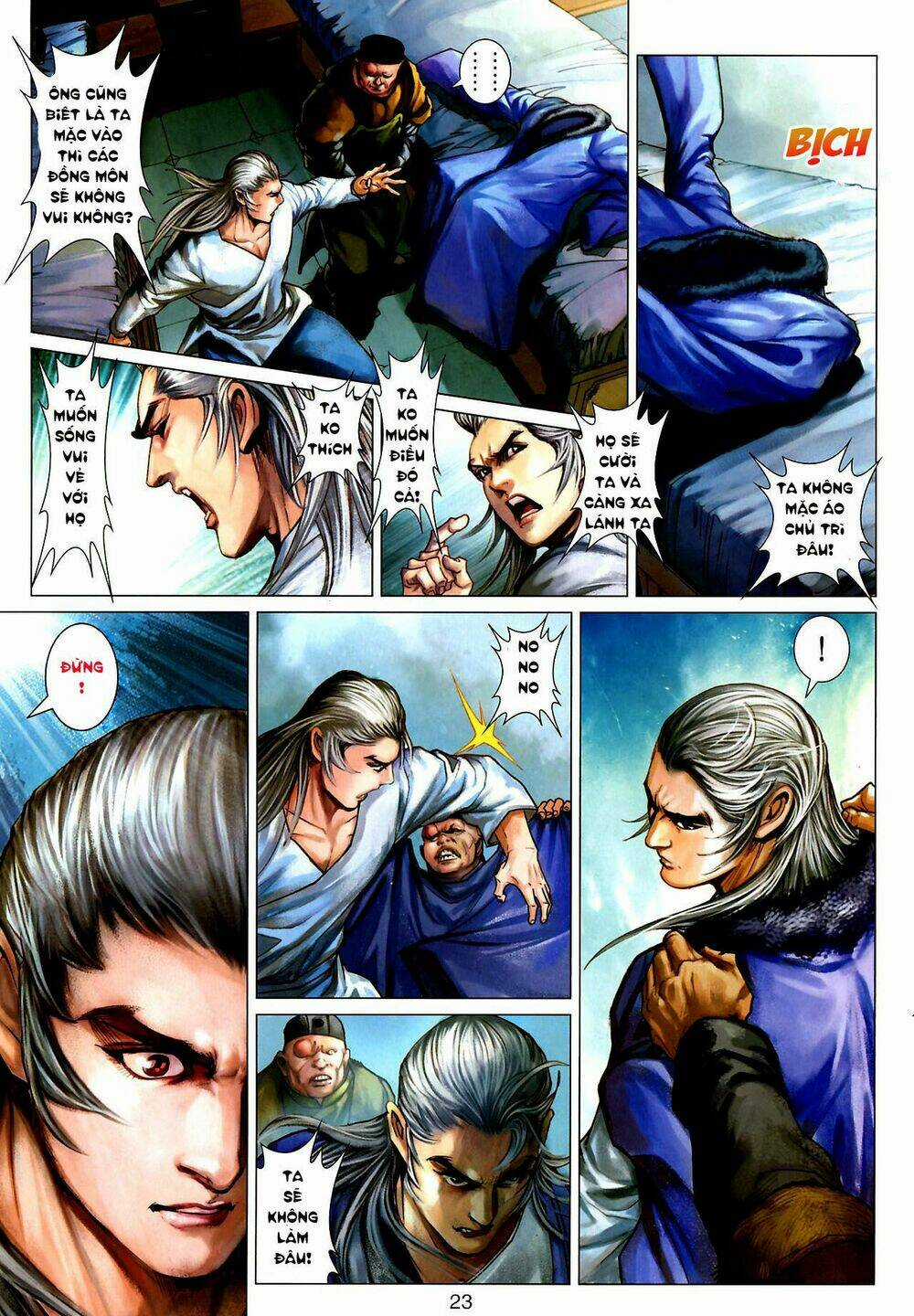 Thần Chưởng Long Kiếm Phi Chapter 31 trang 23