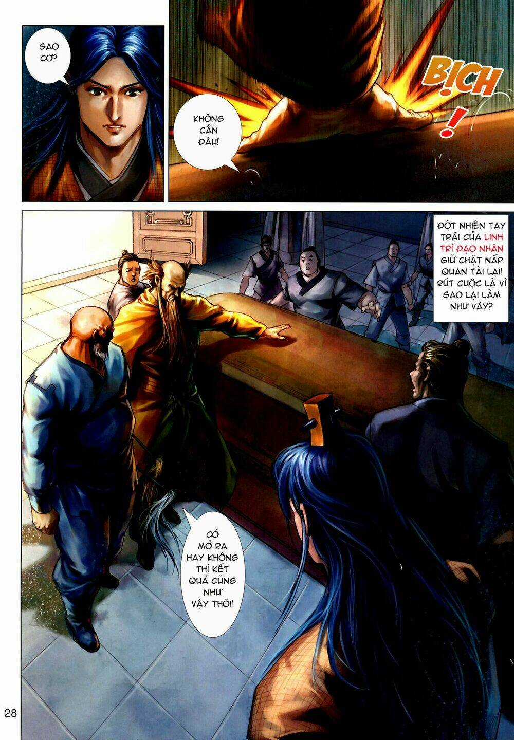 Thần Chưởng Long Kiếm Phi Chapter 31 trang 28