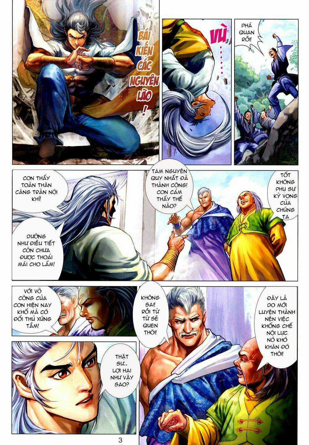 Thần Chưởng Long Kiếm Phi Chapter 31 trang 3