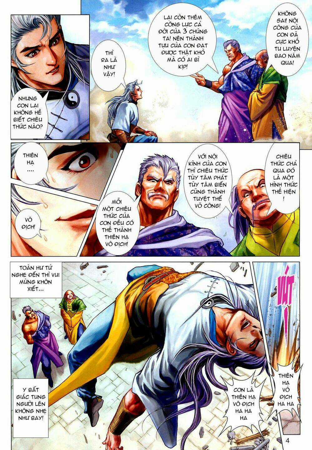 Thần Chưởng Long Kiếm Phi Chapter 31 trang 4