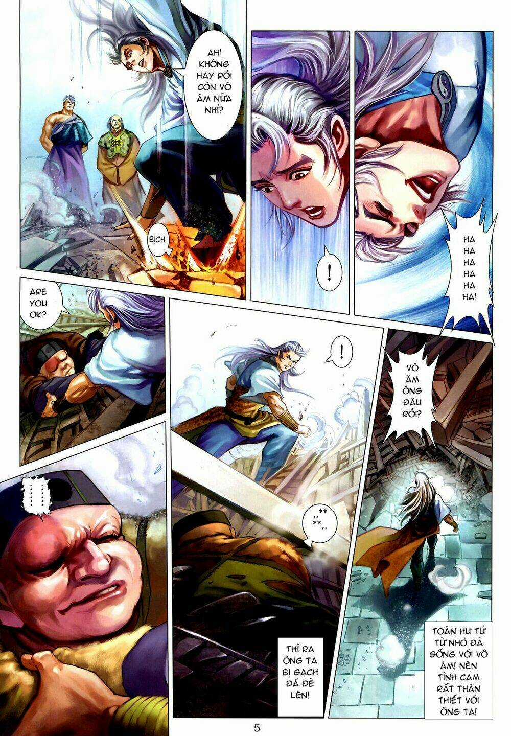 Thần Chưởng Long Kiếm Phi Chapter 31 trang 5