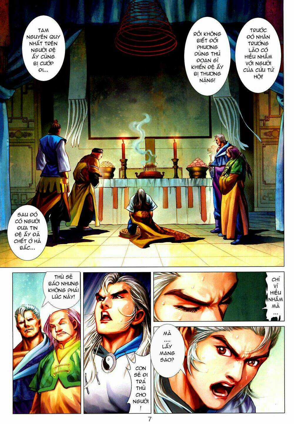 Thần Chưởng Long Kiếm Phi Chapter 31 trang 7