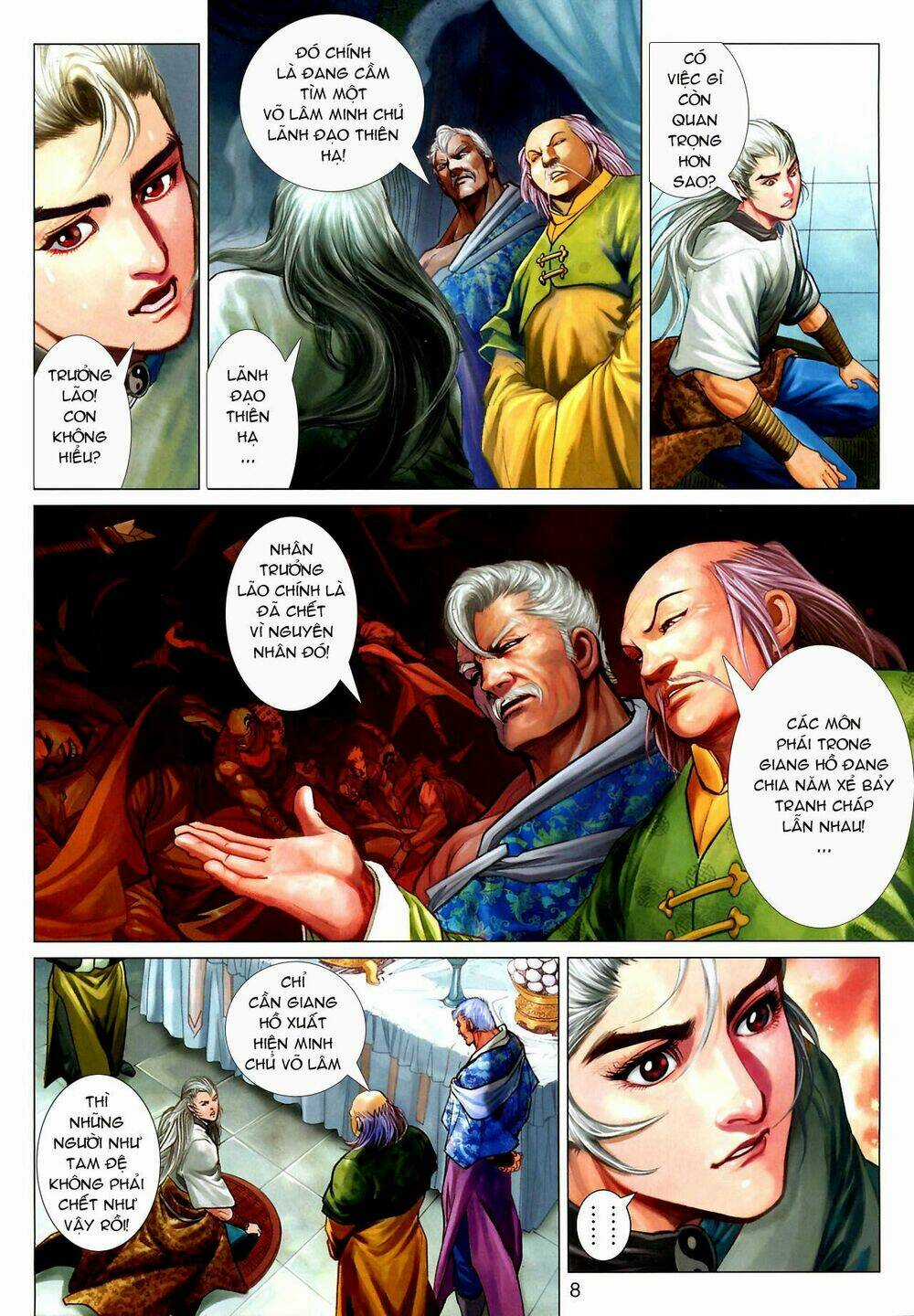 Thần Chưởng Long Kiếm Phi Chapter 31 trang 8
