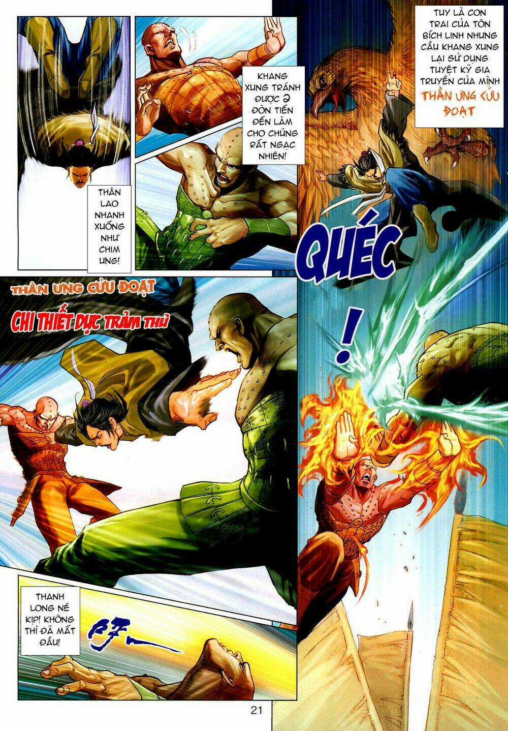 Thần Chưởng Long Kiếm Phi Chapter 32 trang 10