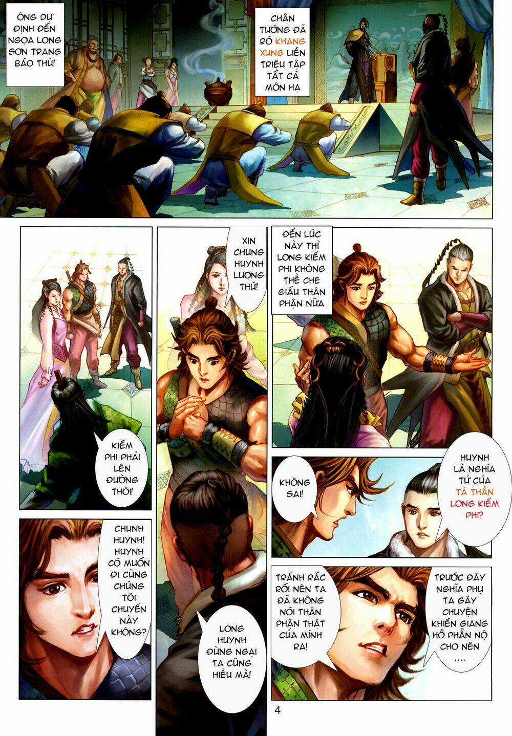 Thần Chưởng Long Kiếm Phi Chapter 32 trang 12