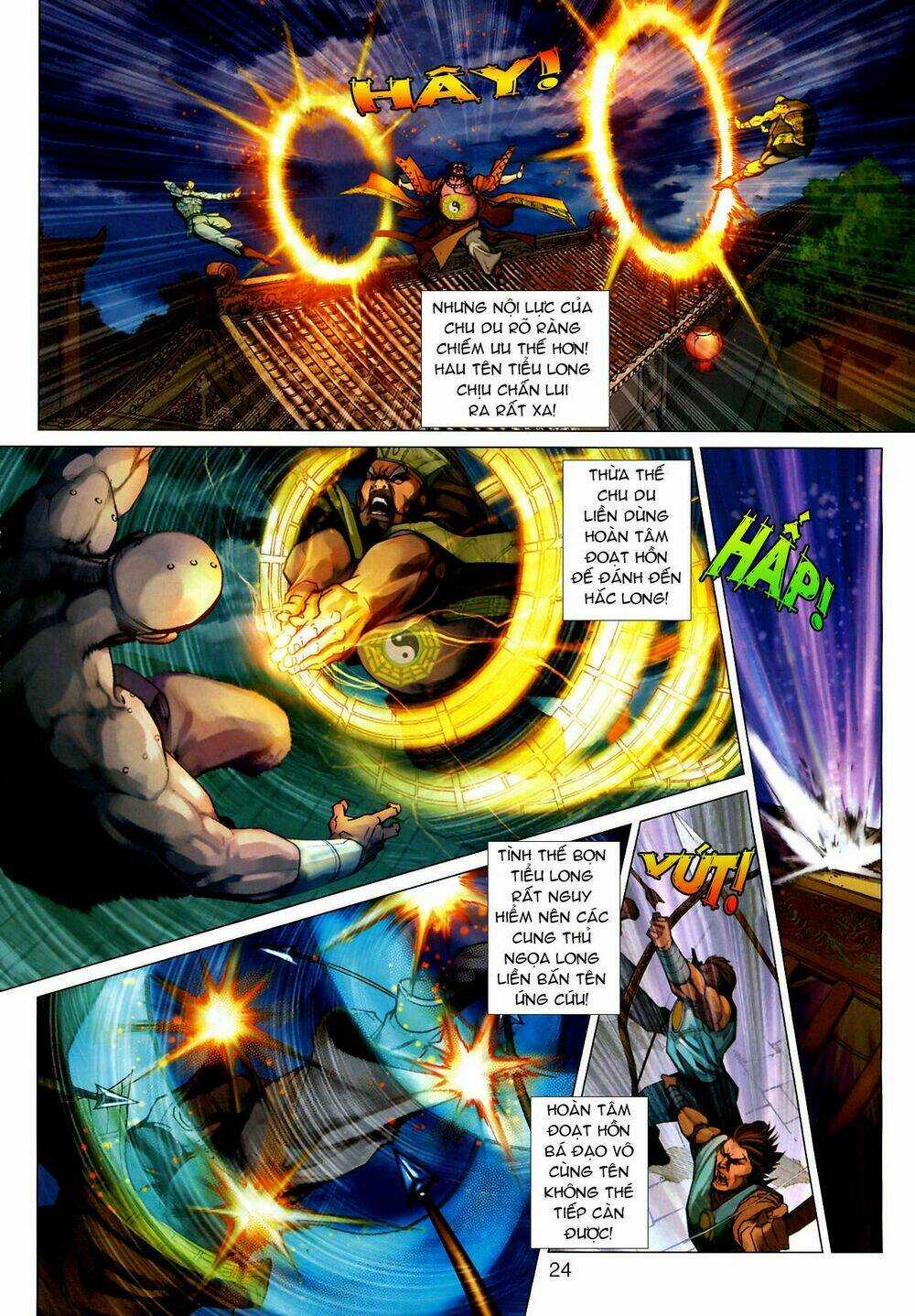 Thần Chưởng Long Kiếm Phi Chapter 32 trang 14