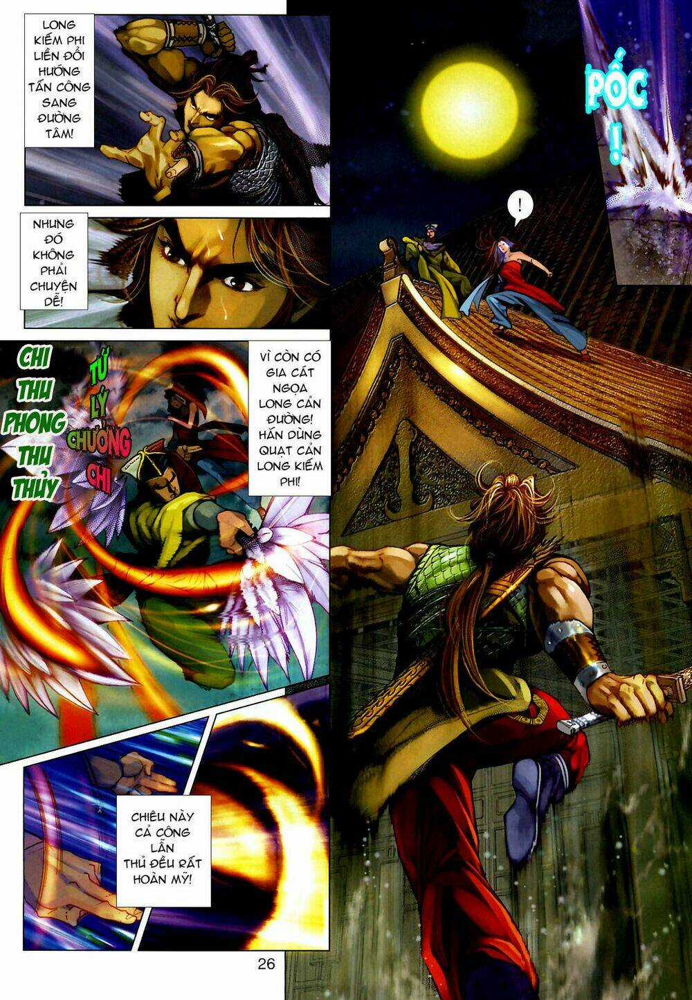Thần Chưởng Long Kiếm Phi Chapter 32 trang 16