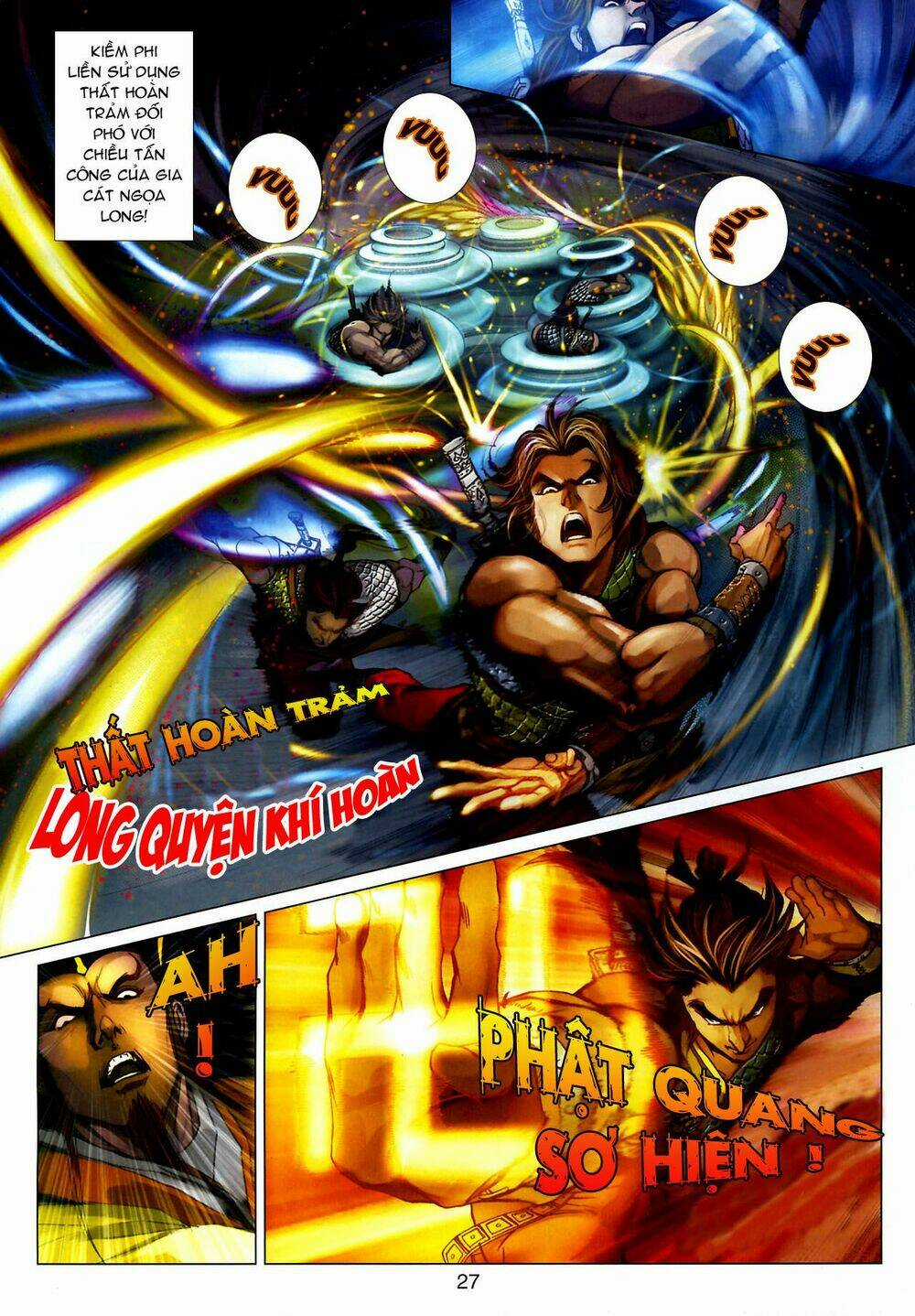 Thần Chưởng Long Kiếm Phi Chapter 32 trang 17