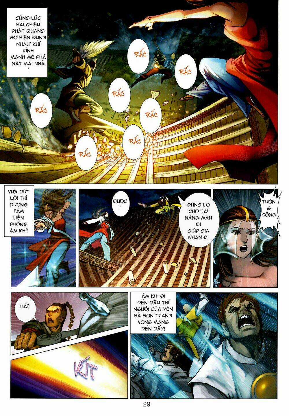 Thần Chưởng Long Kiếm Phi Chapter 32 trang 19