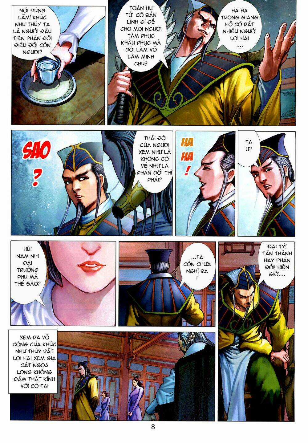 Thần Chưởng Long Kiếm Phi Chapter 32 trang 29