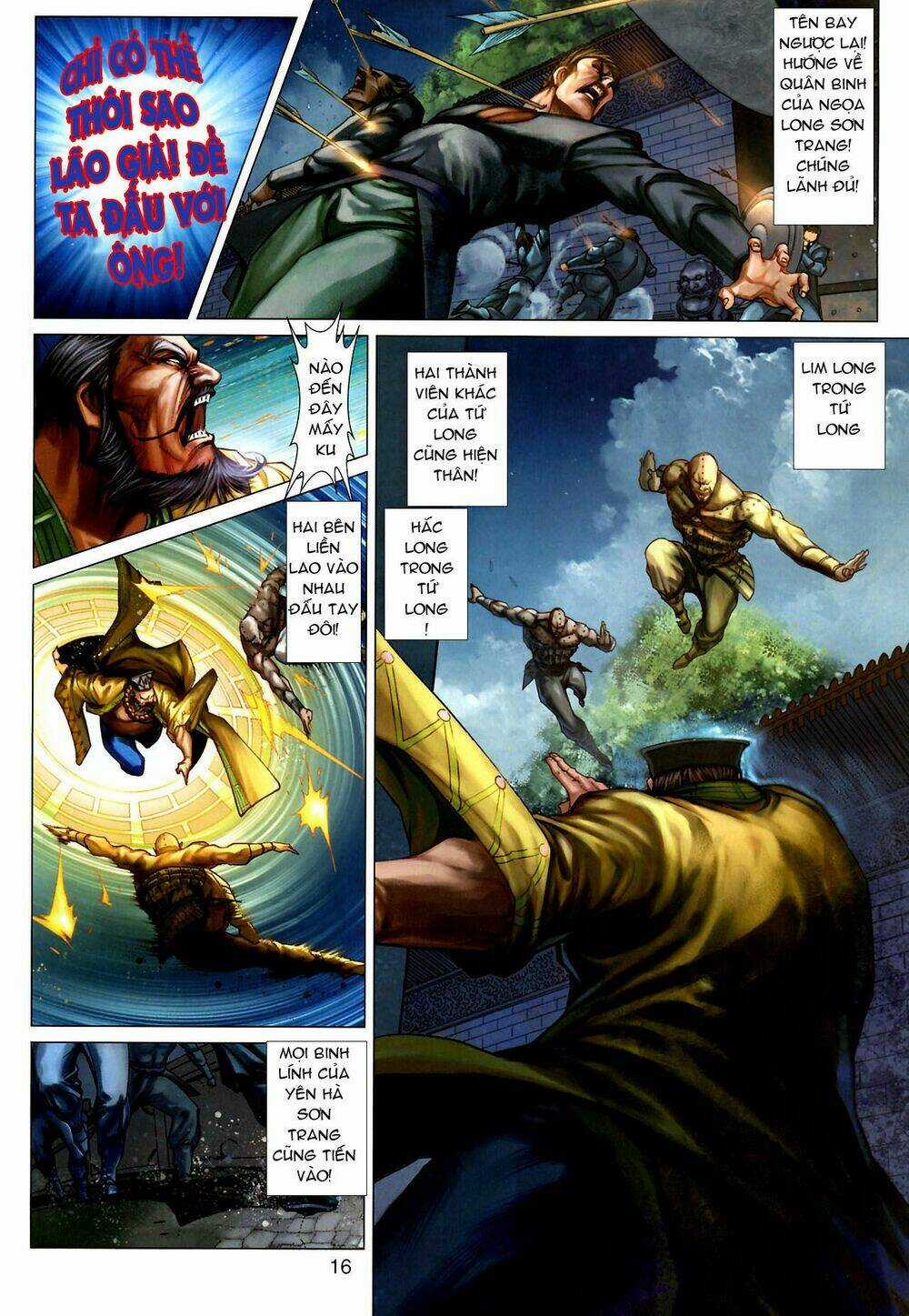 Thần Chưởng Long Kiếm Phi Chapter 32 trang 5