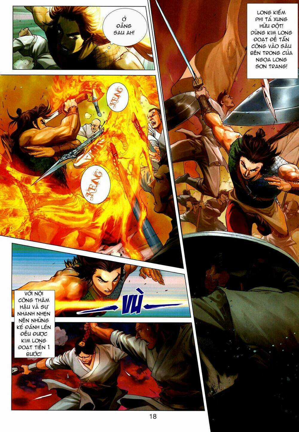 Thần Chưởng Long Kiếm Phi Chapter 32 trang 7