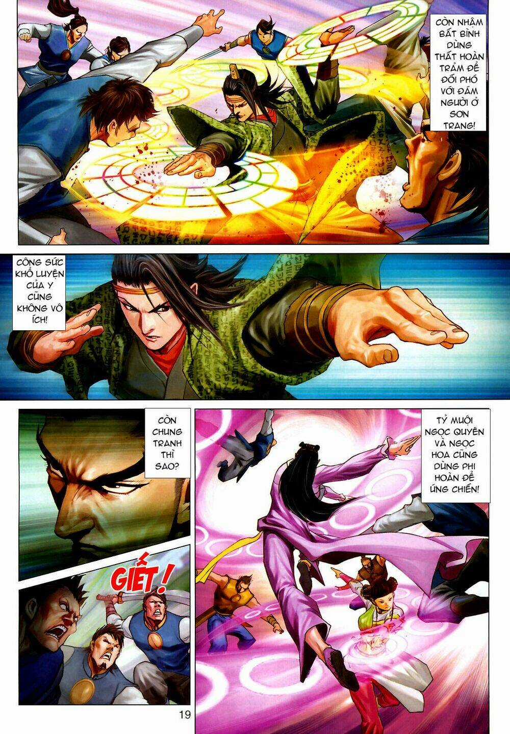 Thần Chưởng Long Kiếm Phi Chapter 32 trang 8