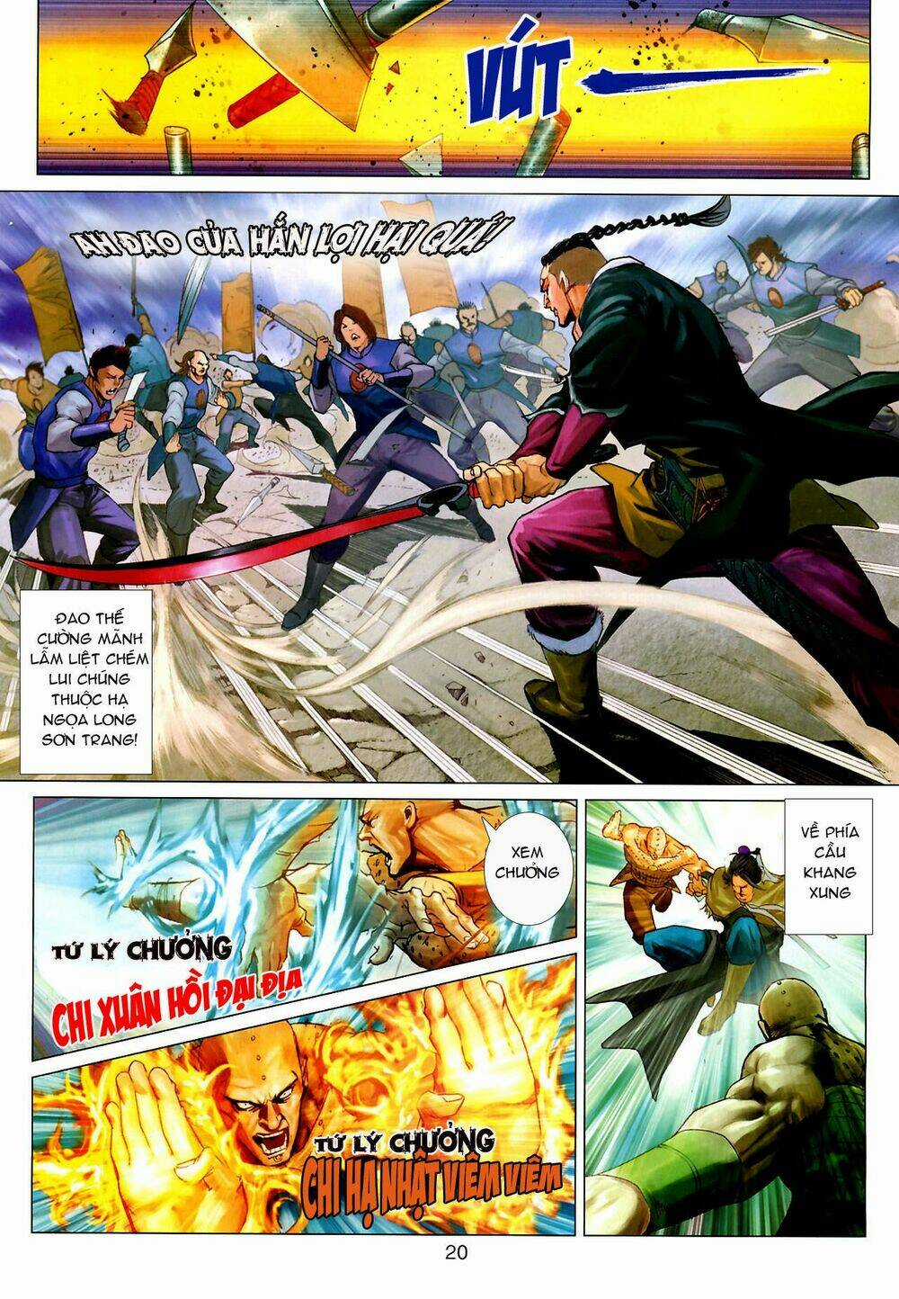 Thần Chưởng Long Kiếm Phi Chapter 32 trang 9