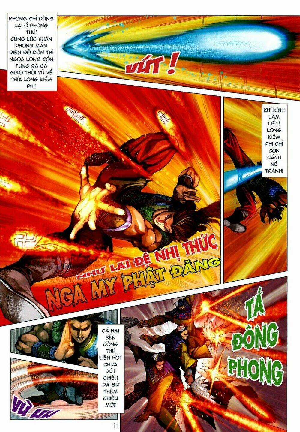 Thần Chưởng Long Kiếm Phi Chapter 33 trang 10