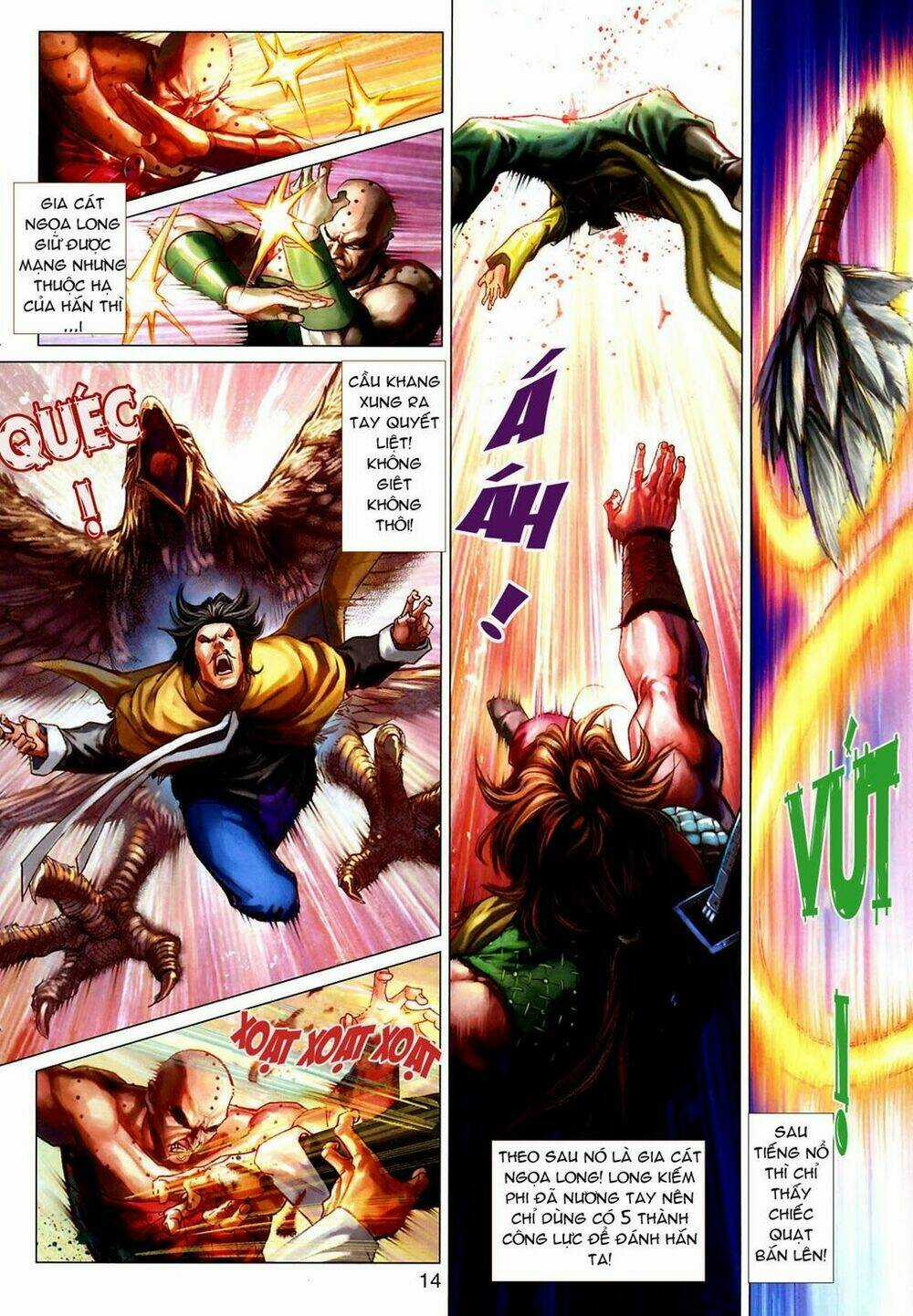 Thần Chưởng Long Kiếm Phi Chapter 33 trang 13