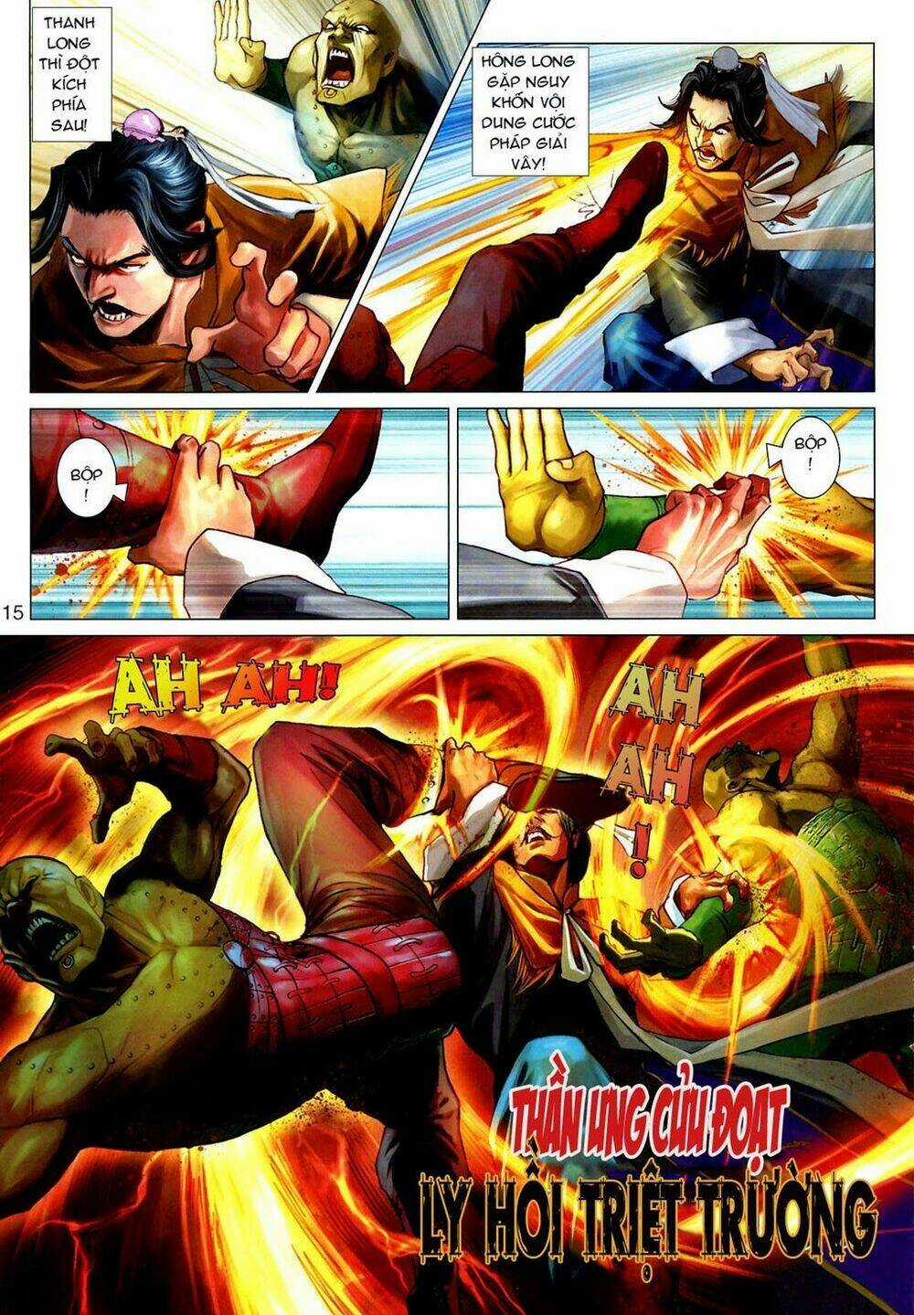 Thần Chưởng Long Kiếm Phi Chapter 33 trang 14