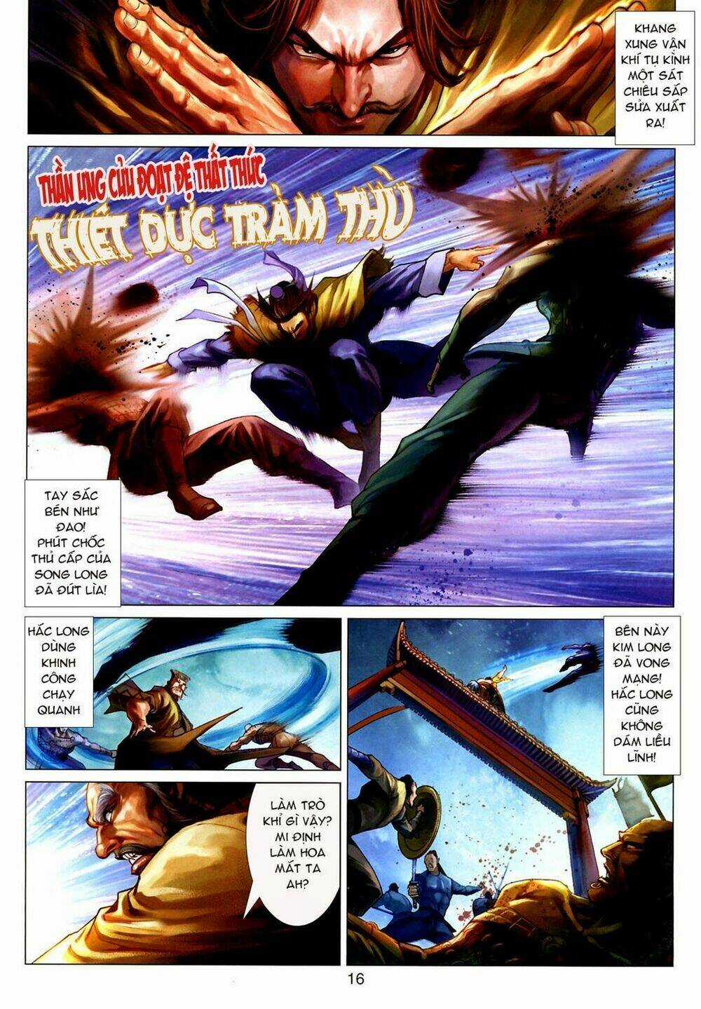 Thần Chưởng Long Kiếm Phi Chapter 33 trang 15