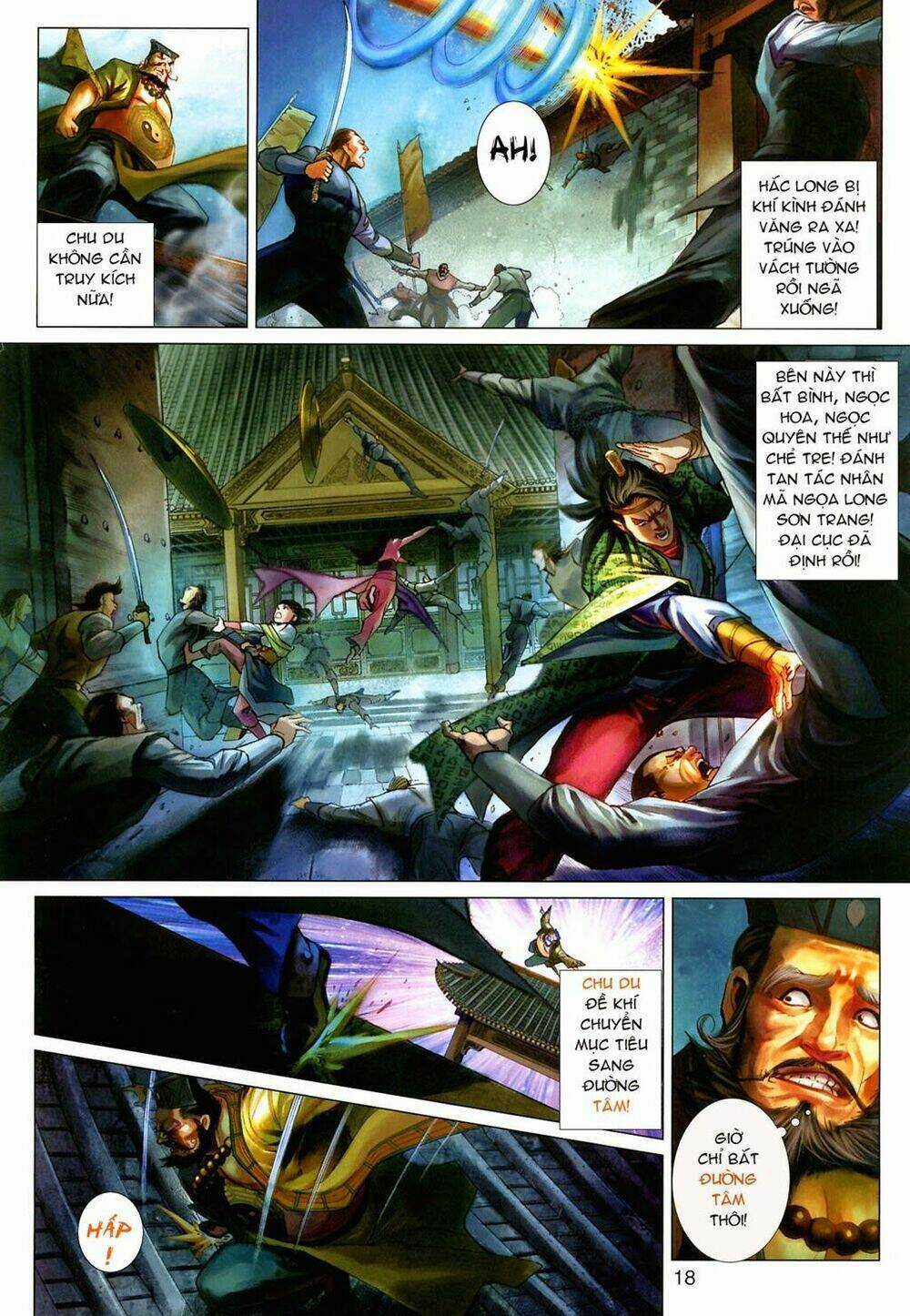 Thần Chưởng Long Kiếm Phi Chapter 33 trang 17