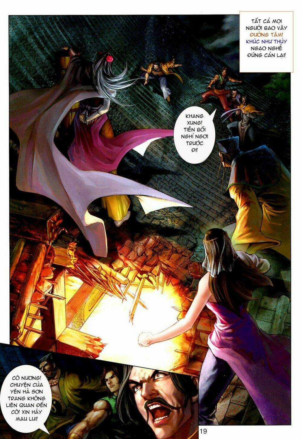 Thần Chưởng Long Kiếm Phi Chapter 33 trang 18