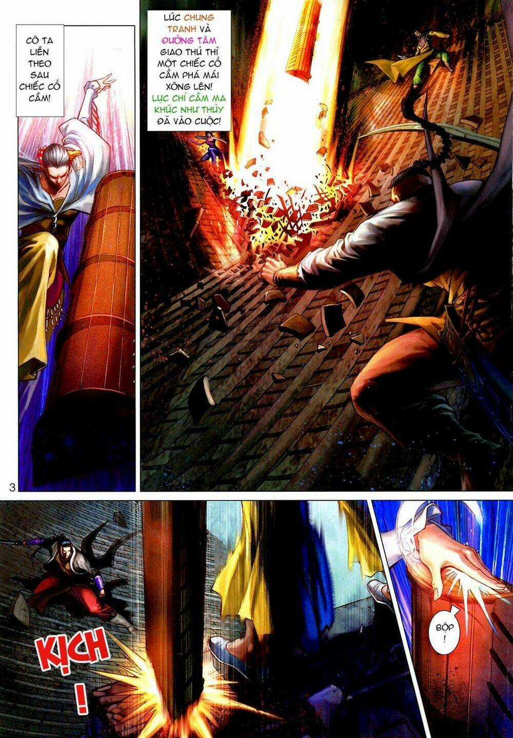 Thần Chưởng Long Kiếm Phi Chapter 33 trang 2