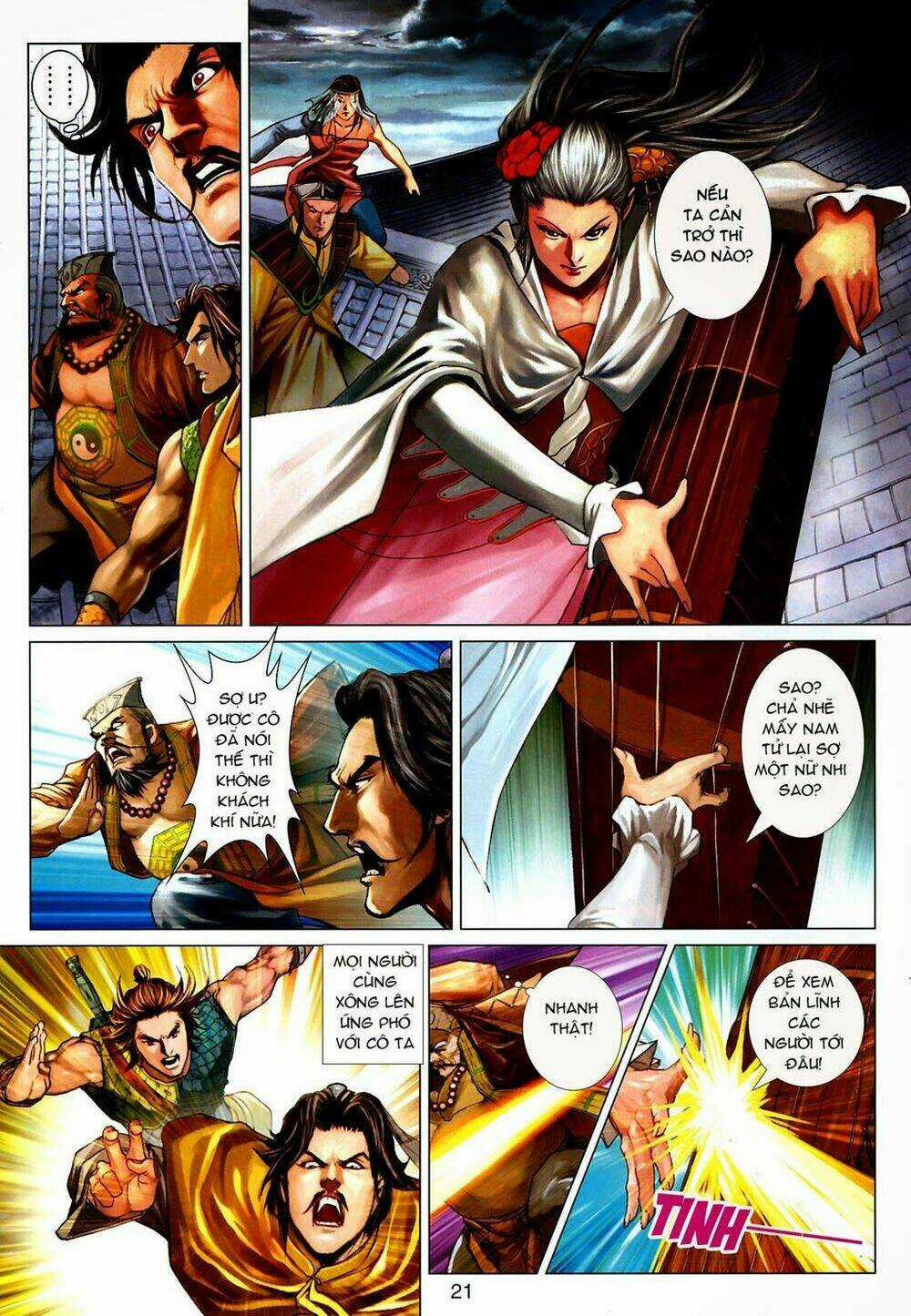 Thần Chưởng Long Kiếm Phi Chapter 33 trang 20