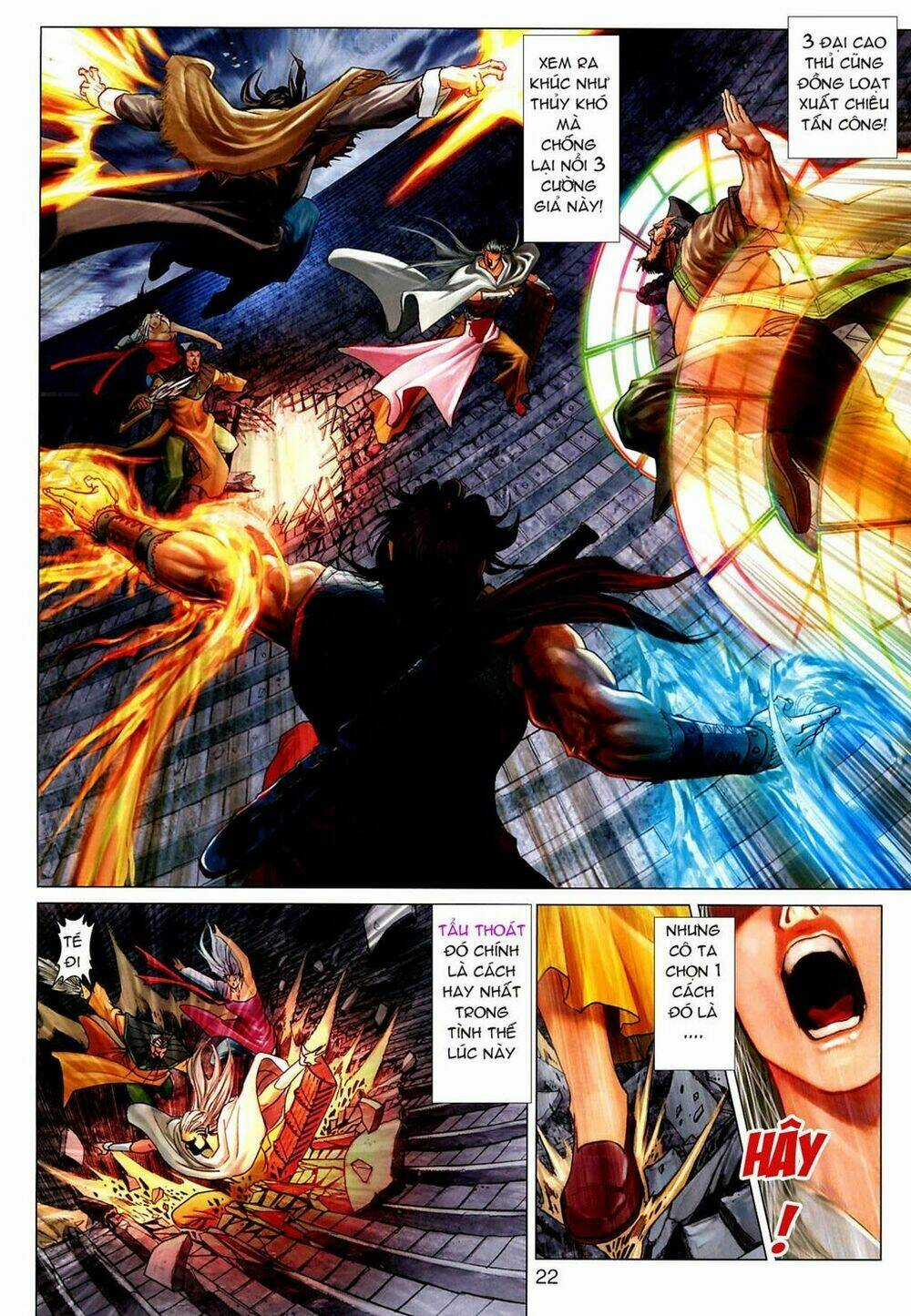 Thần Chưởng Long Kiếm Phi Chapter 33 trang 21