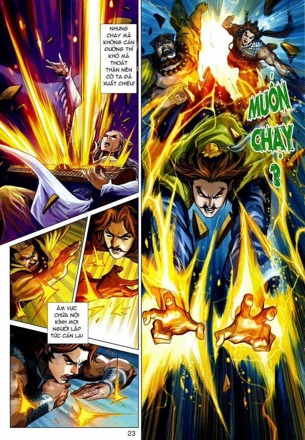 Thần Chưởng Long Kiếm Phi Chapter 33 trang 22