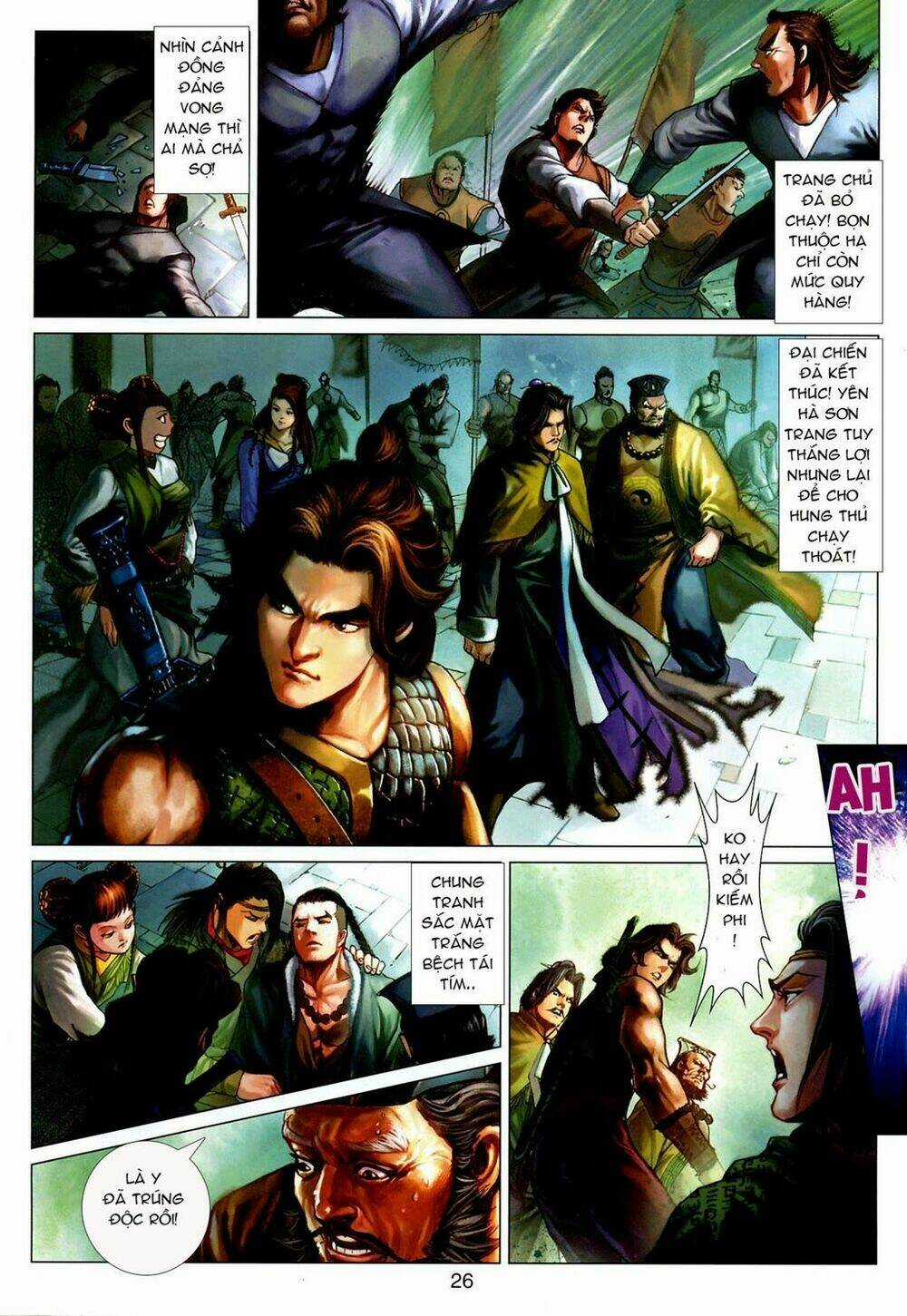 Thần Chưởng Long Kiếm Phi Chapter 33 trang 25