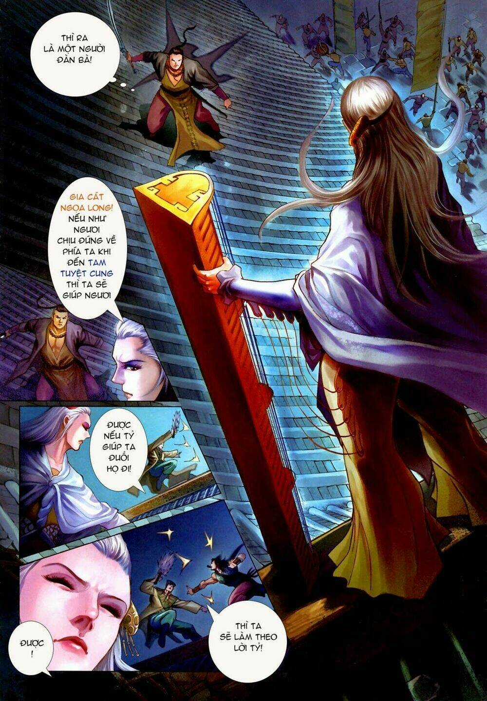 Thần Chưởng Long Kiếm Phi Chapter 33 trang 3