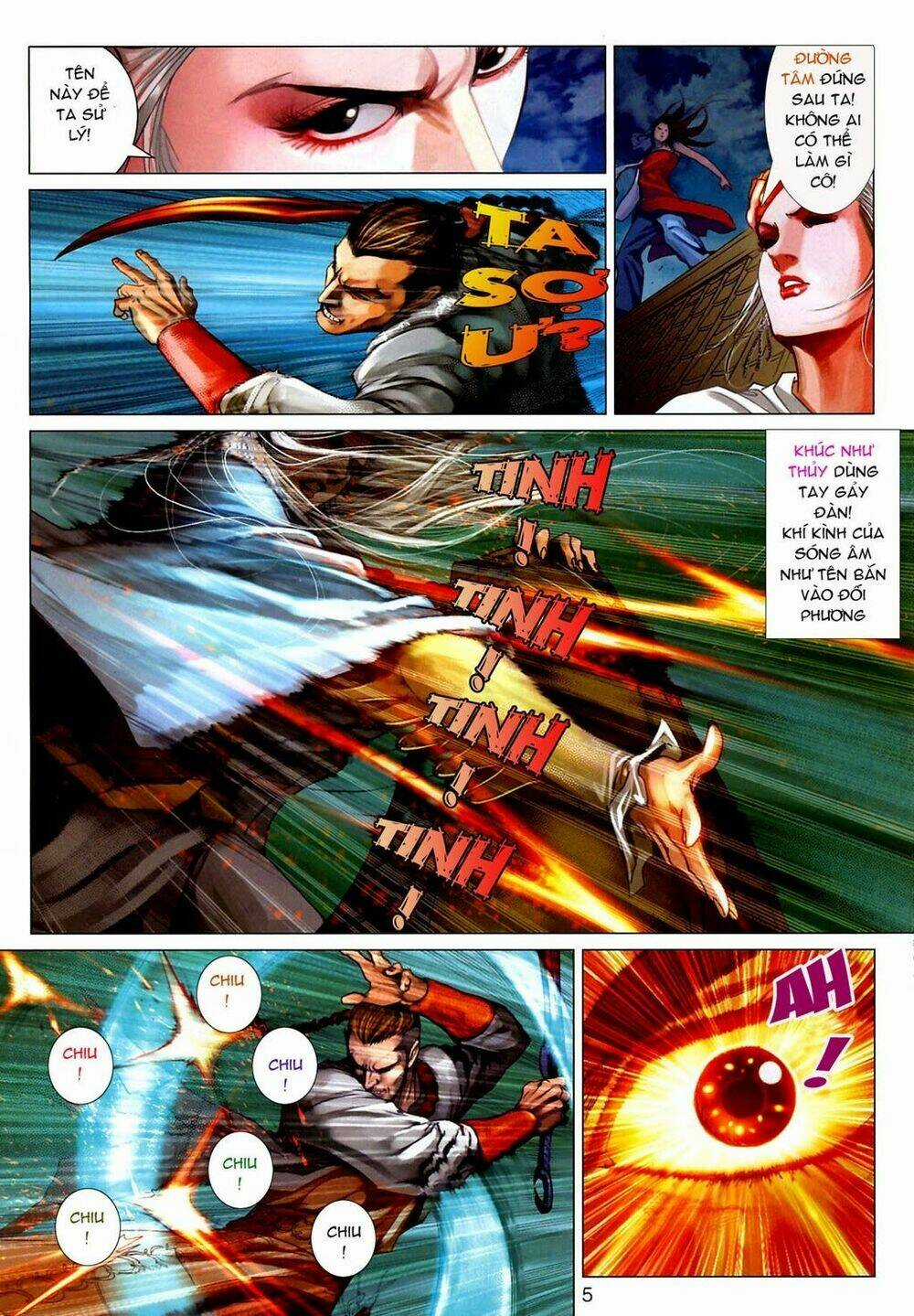 Thần Chưởng Long Kiếm Phi Chapter 33 trang 4