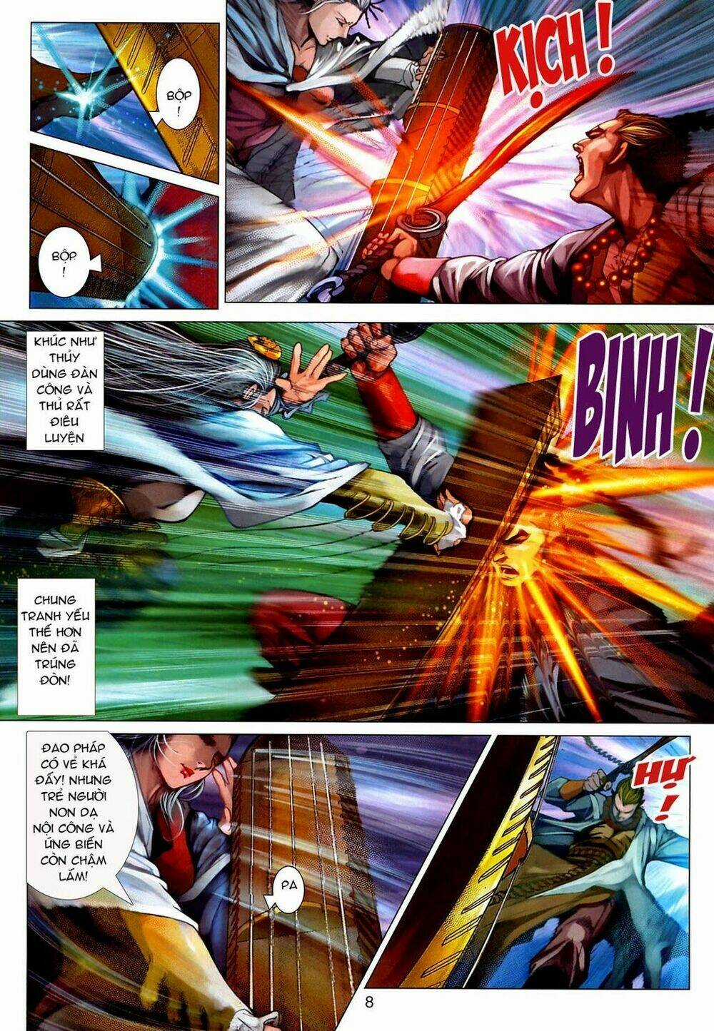 Thần Chưởng Long Kiếm Phi Chapter 33 trang 7