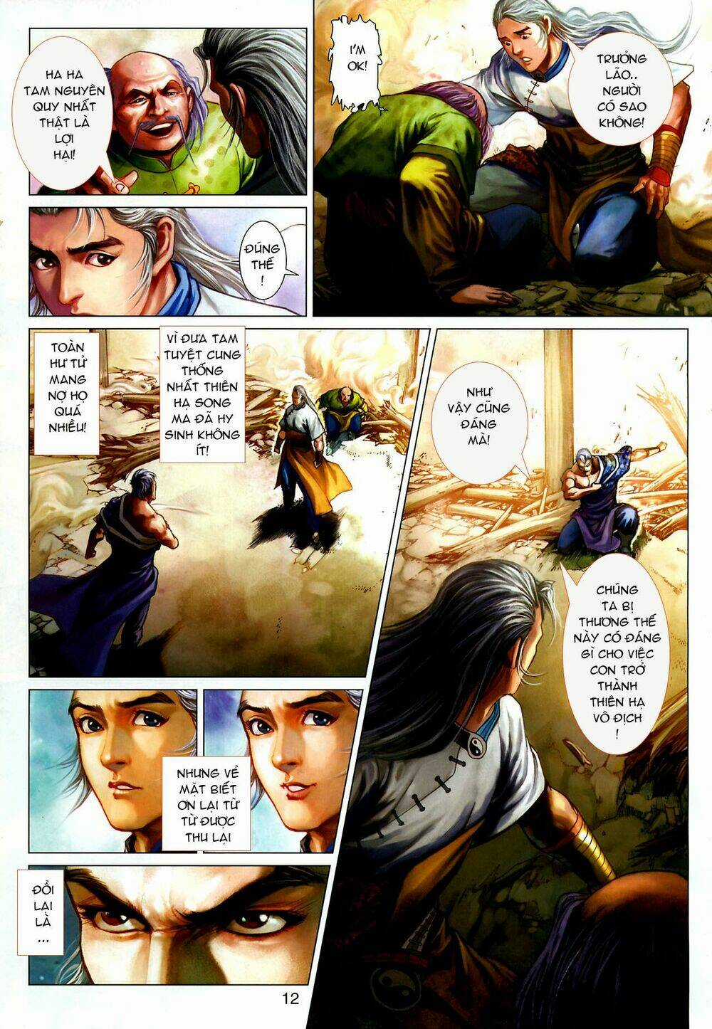 Thần Chưởng Long Kiếm Phi Chapter 34 trang 10