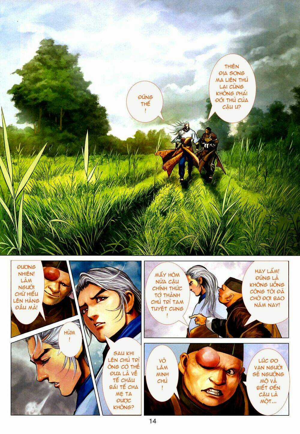 Thần Chưởng Long Kiếm Phi Chapter 34 trang 12