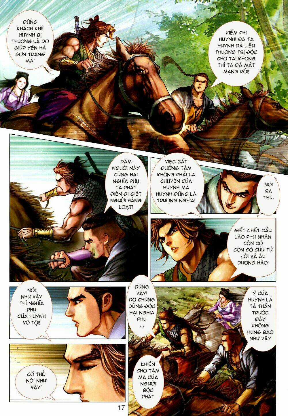 Thần Chưởng Long Kiếm Phi Chapter 34 trang 15