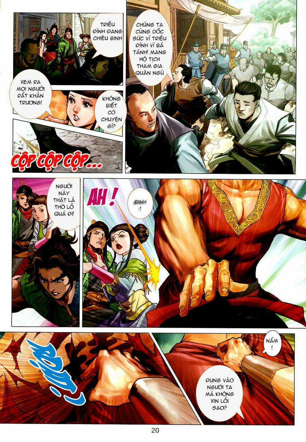 Thần Chưởng Long Kiếm Phi Chapter 34 trang 18