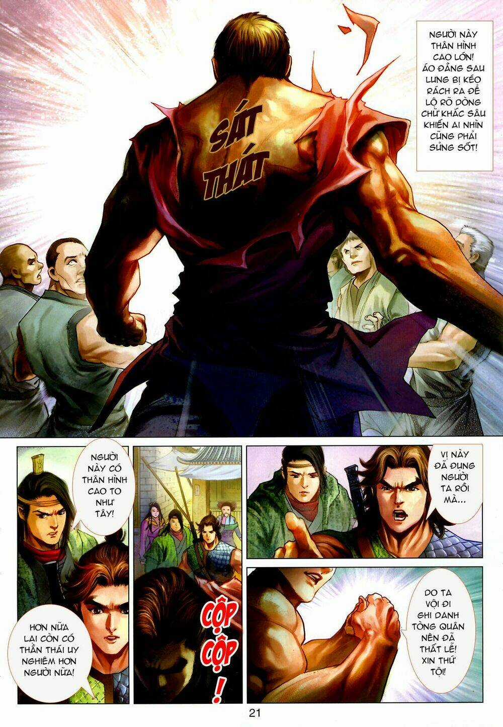 Thần Chưởng Long Kiếm Phi Chapter 34 trang 19