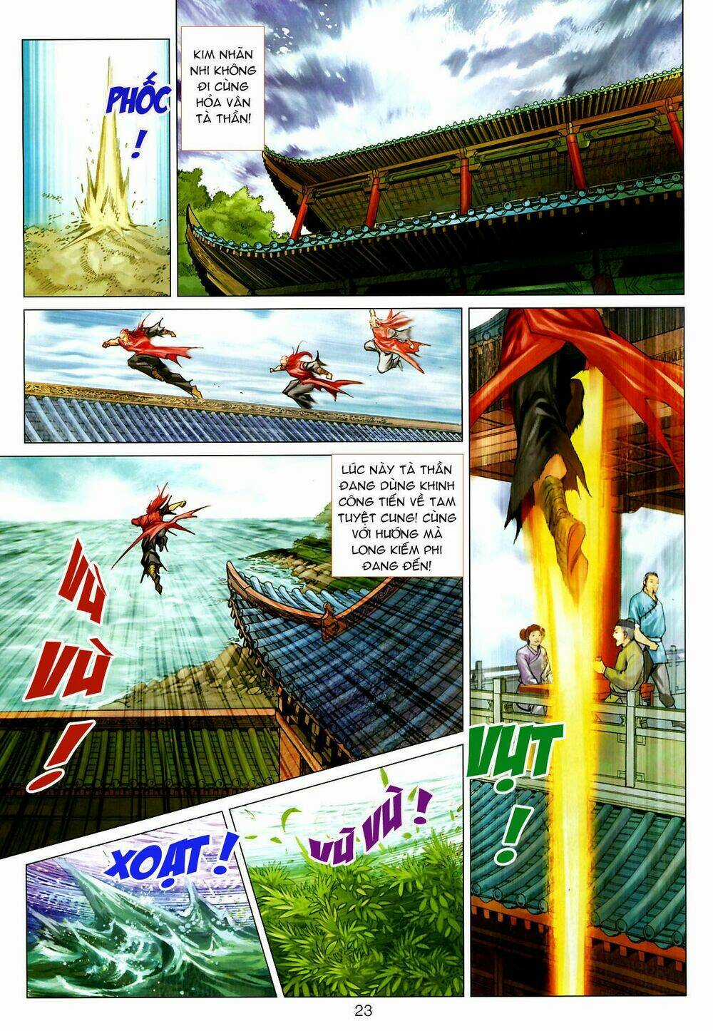 Thần Chưởng Long Kiếm Phi Chapter 34 trang 21